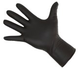 Disposable glove Nitrile Long Black