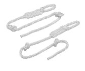 Pair of ropes 8mm for