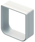 Wall liner 50mm white for