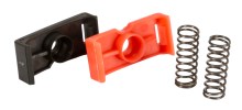 Set di ricambi (elemento in plastica rosso e nero e 2 molle) PrimaFlex